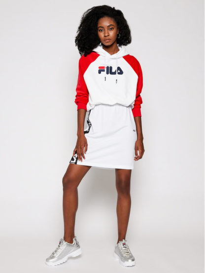 bluza fila dama alba regular fit