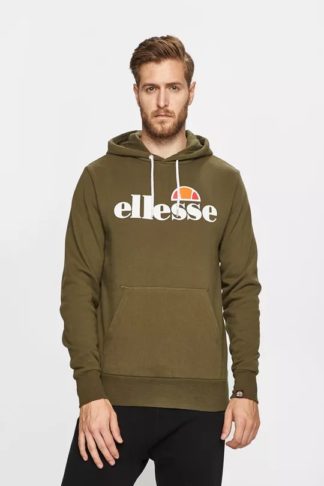 hanorac verde mustar ellesse barbati