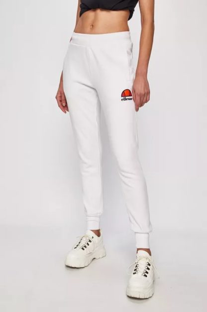 pantaloni albi ellesse femei